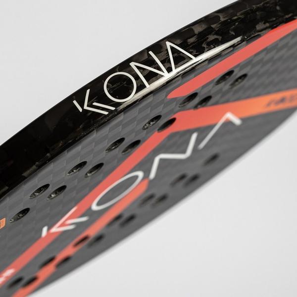 Imagem de Raquete Beach Tennis Kona K-doze Orange Carbono 12k