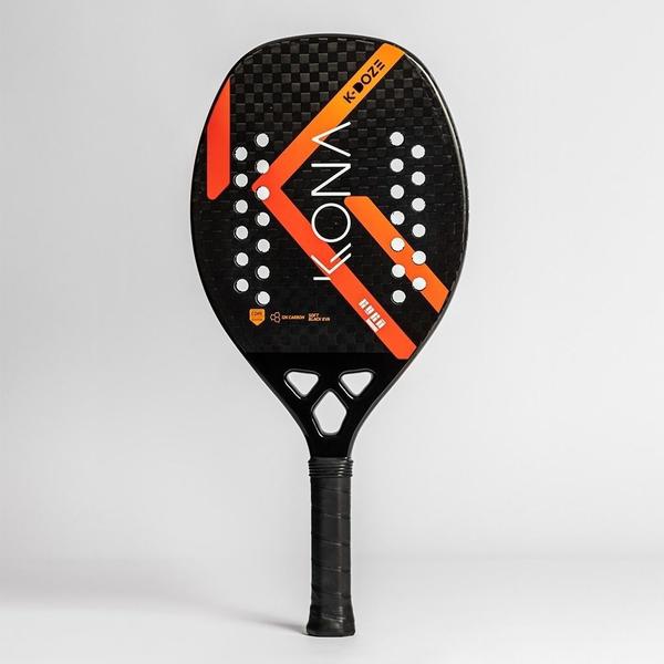 Imagem de Raquete Beach Tennis Kona K-doze Orange Carbono 12k