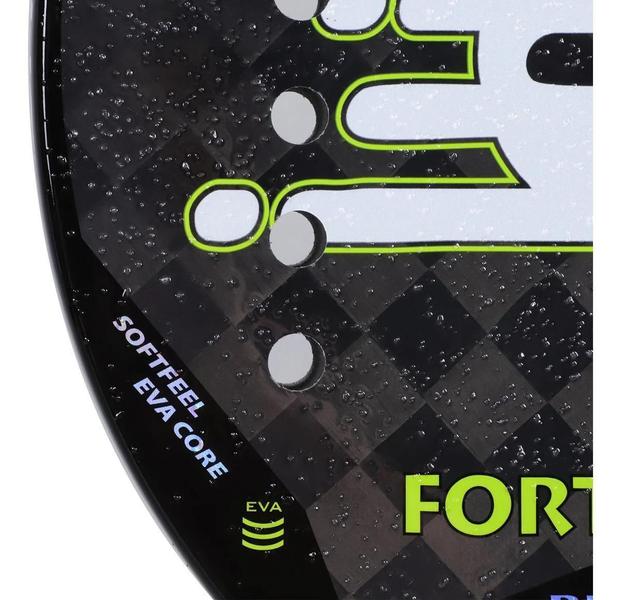 Imagem de Raquete Beach Tennis Optum Full Carbono 18K Fortress Preto