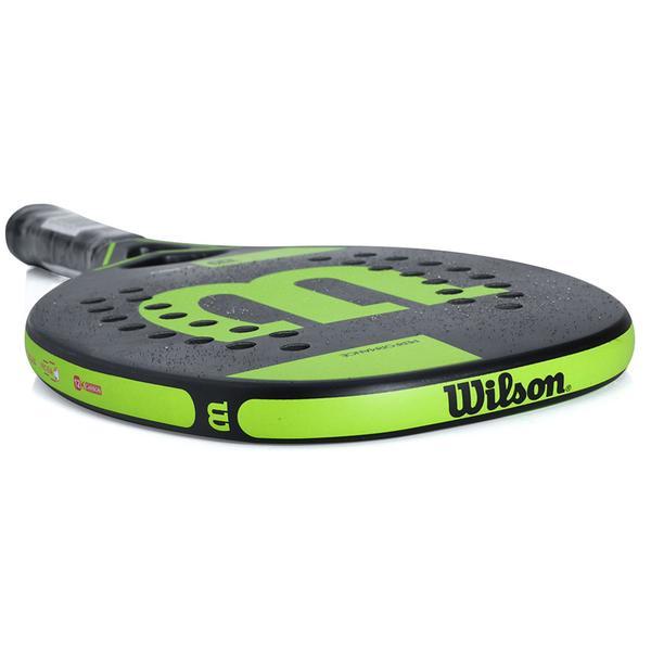 Imagem de Raquete Beach Tennis Profissional Wilson K Pro 12k Carbon Preta c/ Capa