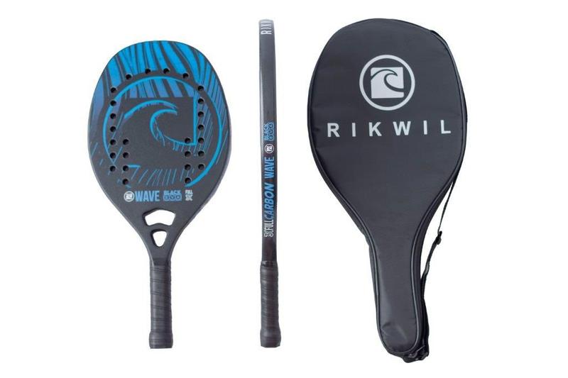 Imagem de Raquete beach tennis rikwil wave 3k full carbon