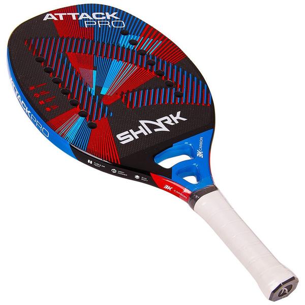 Imagem de Raquete Beach Tennis Shark Attack Preto