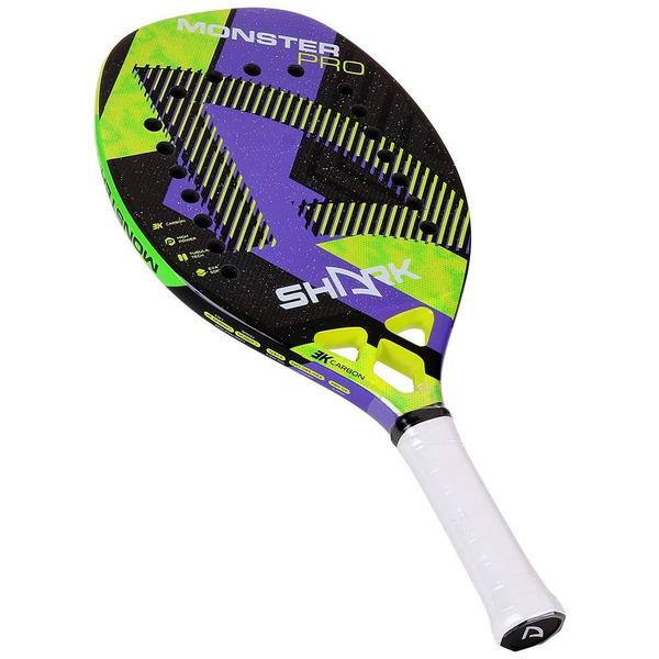 Imagem de Raquete Beach Tennis Shark Monster Preto