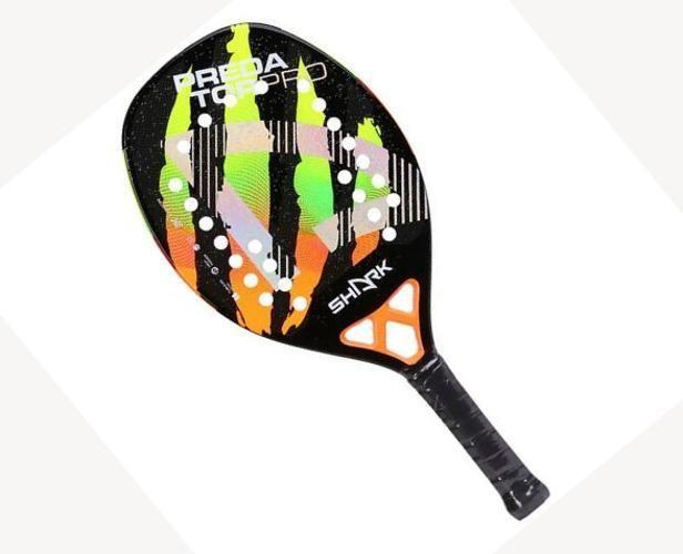 Imagem de Raquete Beach Tennis Shark Predator 22Mm 2025 + Mochila Pro