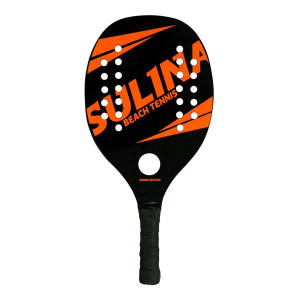 Imagem de Raquete Beach Tennis Sulina Preto/Laranja