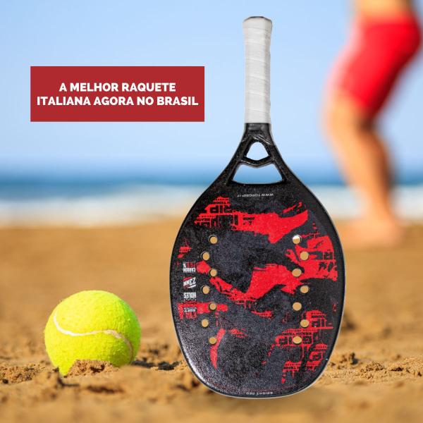 Imagem de Raquete Beach Tennis Top Grip Bright