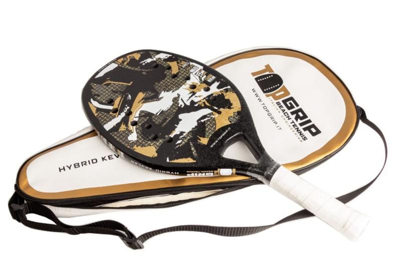 Imagem de Raquete Beach Tennis Top Grip Hybrid Kevlar