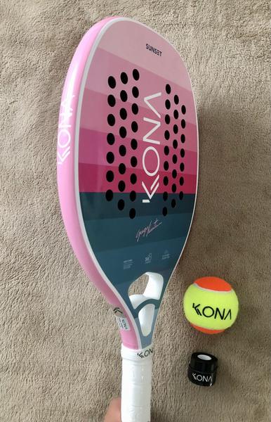 Imagem de Raquete BT Kona Sunset Sky 2024 + Grip + Bola BT