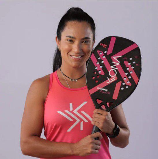 Imagem de Raquete BT Kona Thunder Pink 2024 + Grip + Bola BT