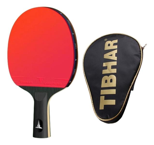 Imagem de Raquete Carbono Ping Pong Classineta 6 Estrelas Tibhar Profissional