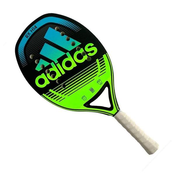 Imagem de Raquete de Beach Tennis Adidas RX H14 Preto Verde e Azul