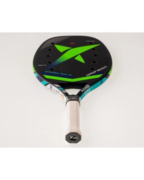 Raquete de Beach Tennis Drop Shot Explorer Tech Carbono 2024 3 k Imagem de Raquete de Beach Tennis Drop Shot Explorer Tech Carbono 2024 3 k