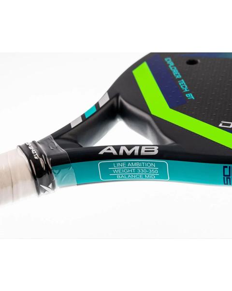 Raquete de Beach Tennis Drop Shot Explorer Tech Carbono 2024 3 k Imagem de Raquete de Beach Tennis Drop Shot Explorer Tech Carbono 2024 3 k