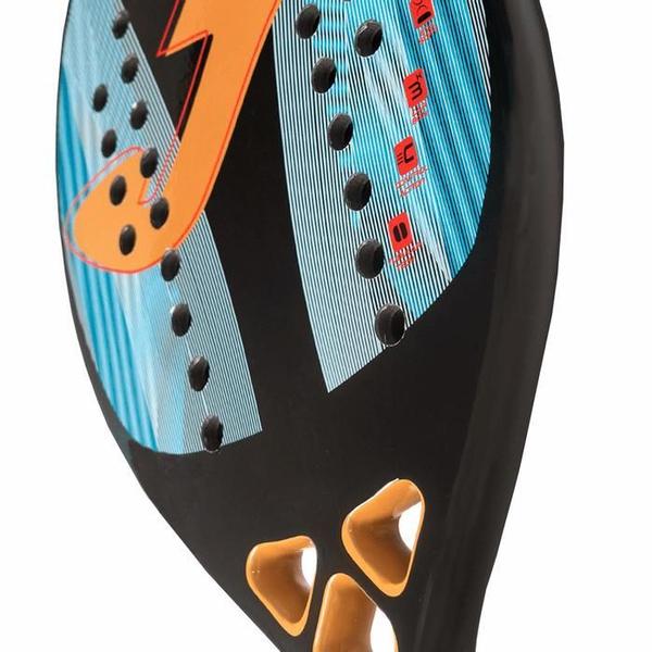 Imagem de Raquete De Beach Tennis Joma Epsilon Azul Carbono 3K + Capa