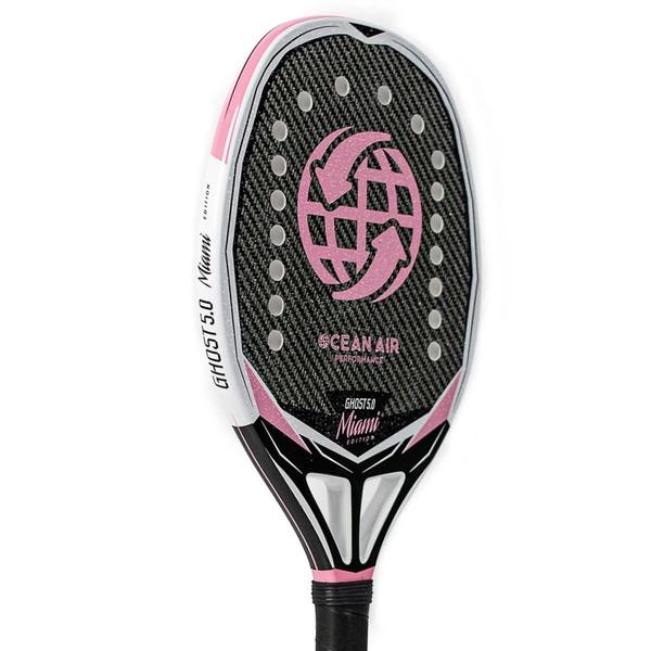 Imagem de Raquete de Beach Tennis Ocean Air Ghost 5.0 com tratamento Glipper