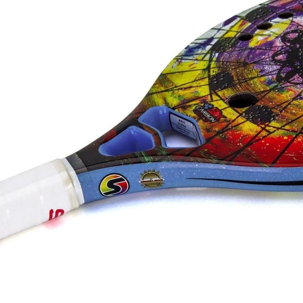 Imagem de Raquete de Beach Tennis Sexy Bufo Carbon 3K