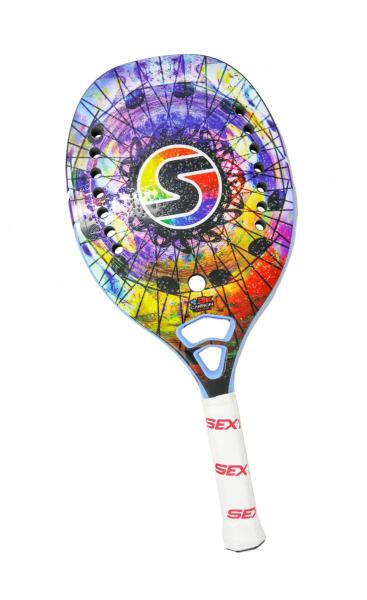 Imagem de Raquete de Beach Tennis Sexy Bufo Carbon 3K