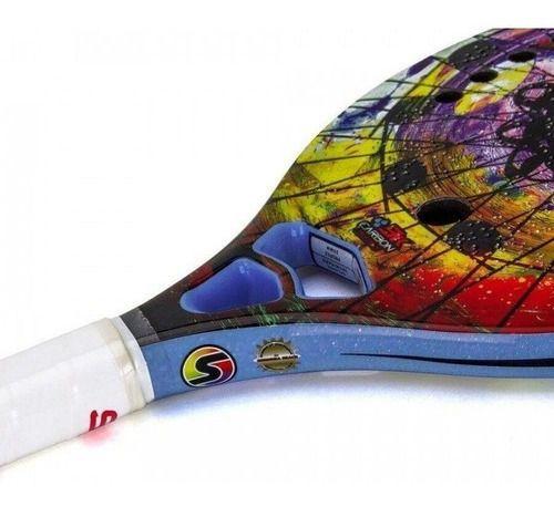 Imagem de Raquete de Beach Tennis Sexy Bufo Carbon 3K