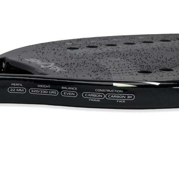 Raquete de Beach Tennis Shark Black 2024 Imagem de Raquete de Beach Tennis Shark Black 2024