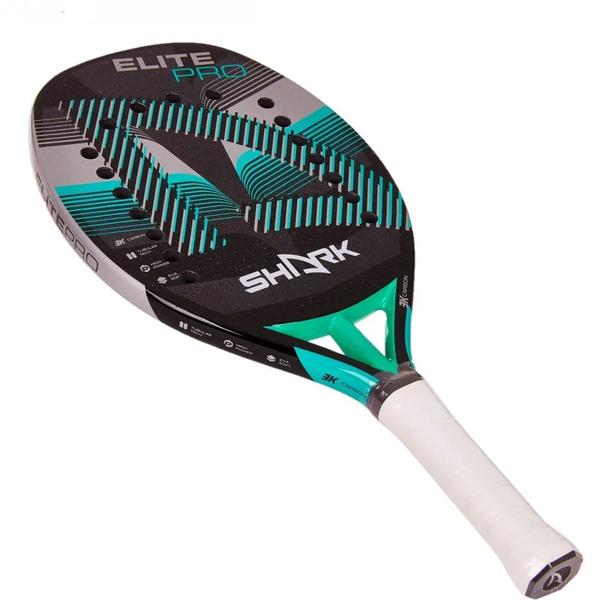 Imagem de Raquete de Beach Tennis Shark Elite Carbono 3K