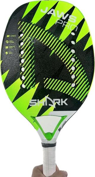 Imagem de Raquete De Beach Tennis Shark Jaws Pro 2023 Carbono 3k