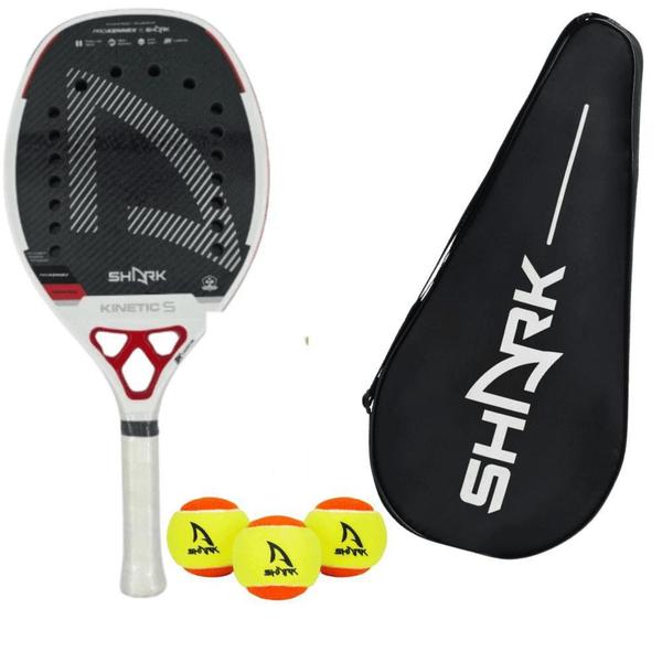 Imagem de Raquete de Beach Tennis Shark Kinetic S Prokennex