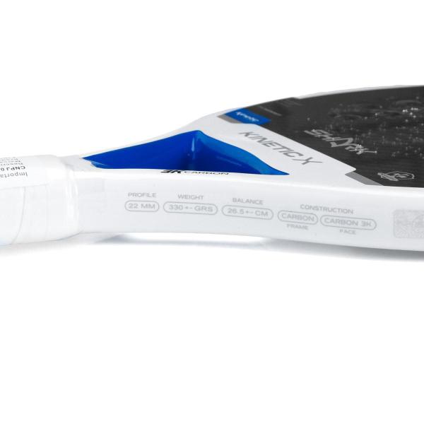 Imagem de Raquete de Beach Tennis Shark Kinetic X Blue