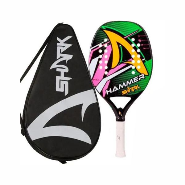 Imagem de Raquete De Beach Tennis Shark Modelo Hammer