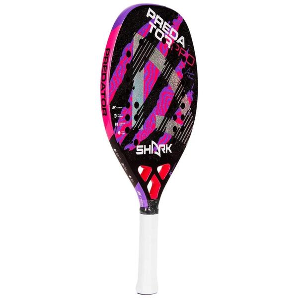 Imagem de Raquete De Beach Tennis Shark Predator 2023 - 20Mm