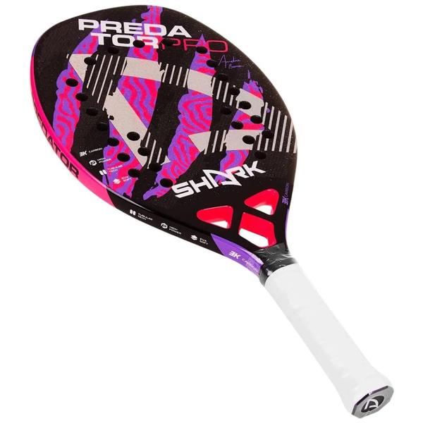 Imagem de Raquete De Beach Tennis Shark Predator 2023 - 20Mm