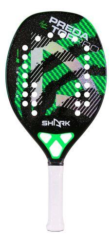 Imagem de Raquete de Beach Tennis Shark Predator Carbono 3k 22mm 2024