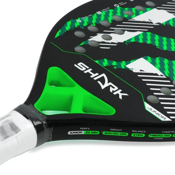 Raquete De Beach Tennis Shark Predator Junior Imagem de Raquete De Beach Tennis Shark Predator Junior