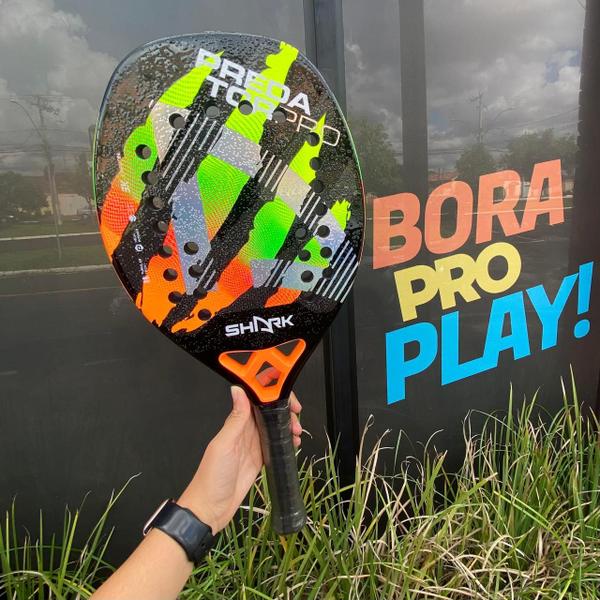 Imagem de Raquete de Beach Tennis Shark Predator Pro 22mm 2025