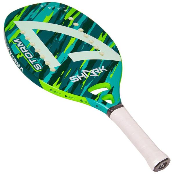 Raquete de Beach Tennis Shark Storm 2023 Imagem de Raquete de Beach Tennis Shark Storm 2023