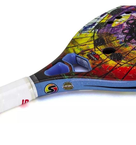 Imagem de Raquete De Beach Tennis Sxy Bufo Carbon 3k + Capa