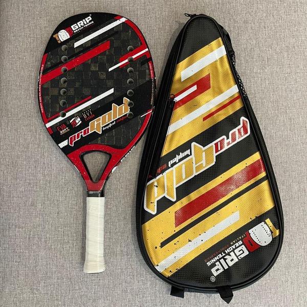 Imagem de Raquete de Beach Tennis Top Grip Pro Gold