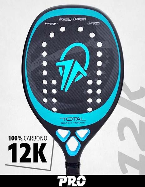 Imagem de Raquete de Beach Tennis Total Pro Carbono 12k