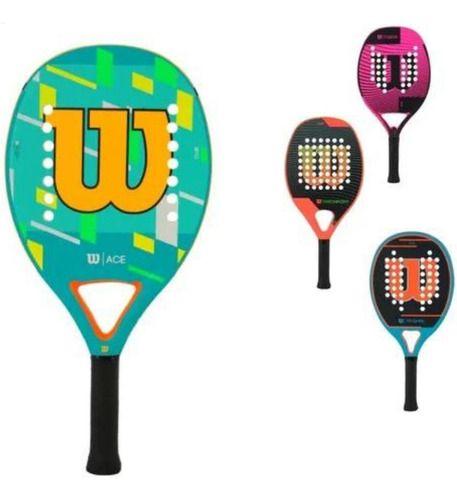 Imagem de Raquete De Beach Tennis Wilson Ace Fusion Triumph Matchpoint