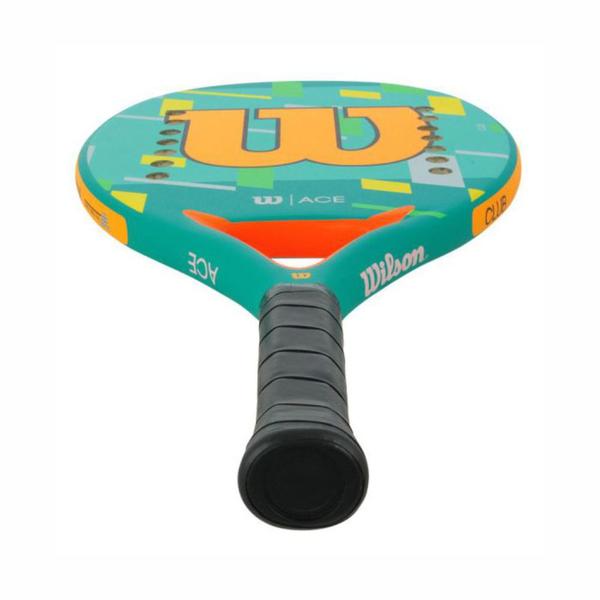 Imagem de Raquete De Beach Tennis Wilson Modelo Ace Fiber Glass Treinos Jogos Leve Performance