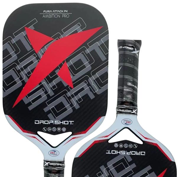 Imagem de Raquete de Pickleball Drop Shot Furia Attack PK Carbono 3k