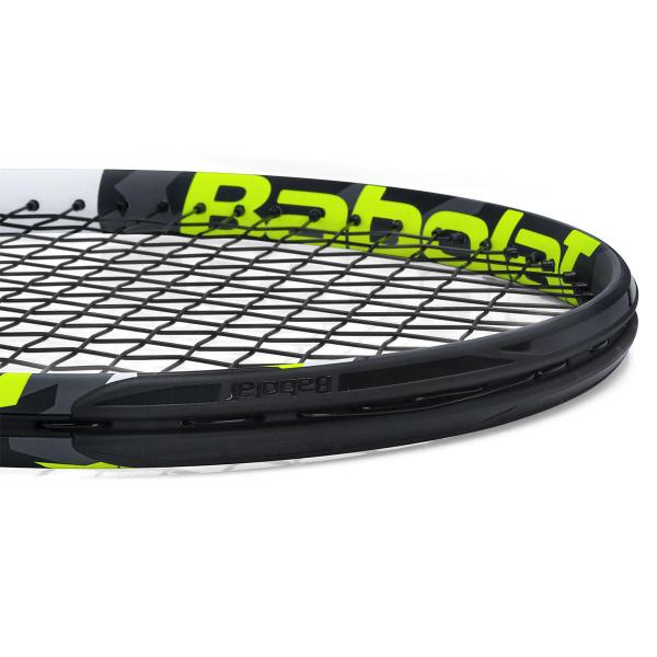 Imagem de Raquete de Tênis Babolat Aero 25 Junior 240G Preta e Amarela