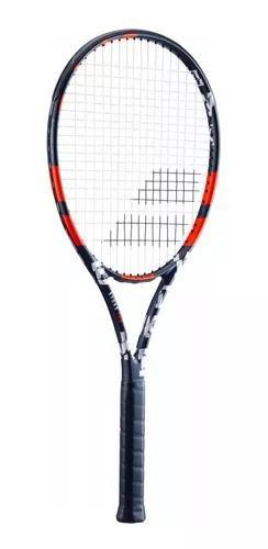 Imagem de Raquete de Tênis Babolat  Evoke 105 Preta e Vermelha