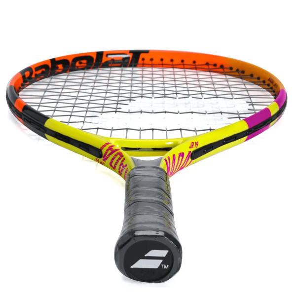 Imagem de Raquete De Tênis Babolat Junior Nadal 19 Amarelo Roxo E Laranja