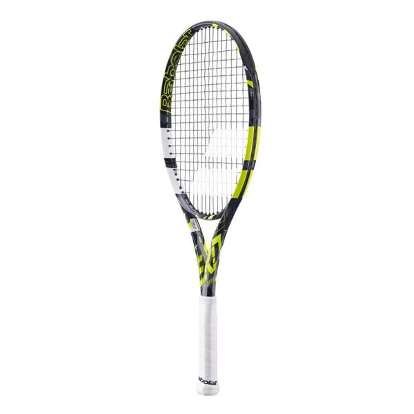 Imagem de Raquete de Tênis Babolat Pure Aero Junior 26 Rafael Nadal Cinza Amarelo