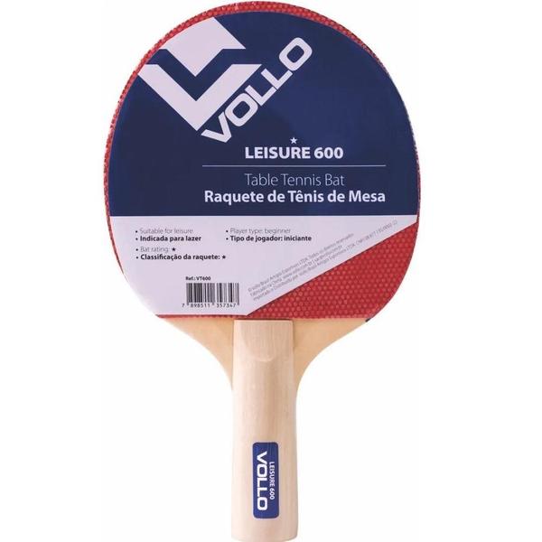 Raquete De Tênis De Mesa Ping Pong Leisure 600 Vollo Imagem de Raquete De Tênis De Mesa Ping Pong Leisure 600 Vollo