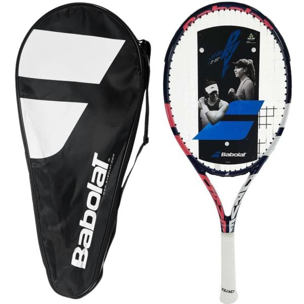 Imagem de Raquete De Tênis Infantil Babolat Drive Jr Iniciante Encordoada Com Capa