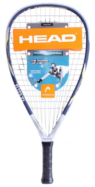 Imagem de Raquete HEAD Ti.175 XL de Racquetball - Pré-encordoado - Leve na cabeça