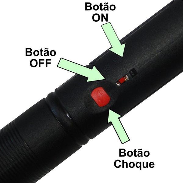 Imagem de Raquete Mata Mosquito, Mosca e Inseto Elétrica Recarregável Bi-volt Verde CBRN0784 - Commerce brasil