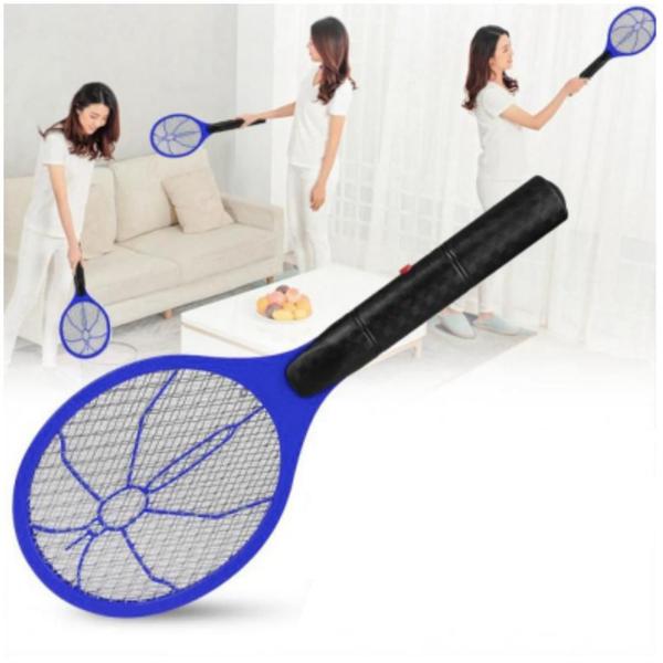 Raquete Mata Mosquitos E Pernilongos: Bivolt, Recarregável - Monac Mata Mosquito Imagem de Raquete Mata Mosquitos E Pernilongos: Bivolt, Recarregável