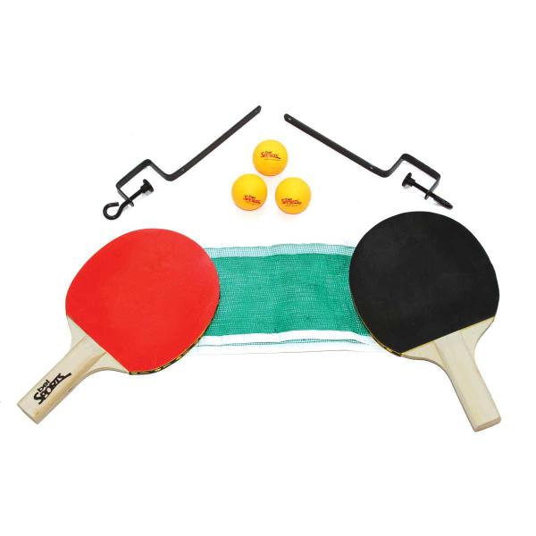 Imagem de Raquete para PING PONG CONJ. RAQUETE+3BOLAS+SUPORTE